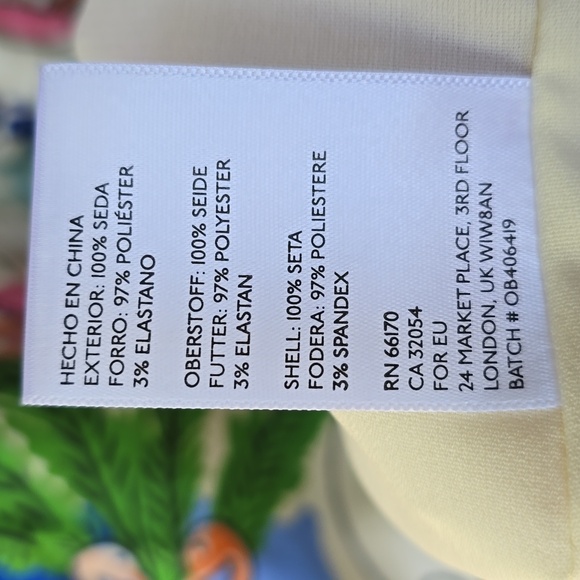 Anthropologie Collette Dinnigan Acionna seahorse print silk dress 8 - Picture 12 of 13